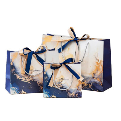 Luxury Perfume Shopping Packaging Boutique Paper Gift Bags