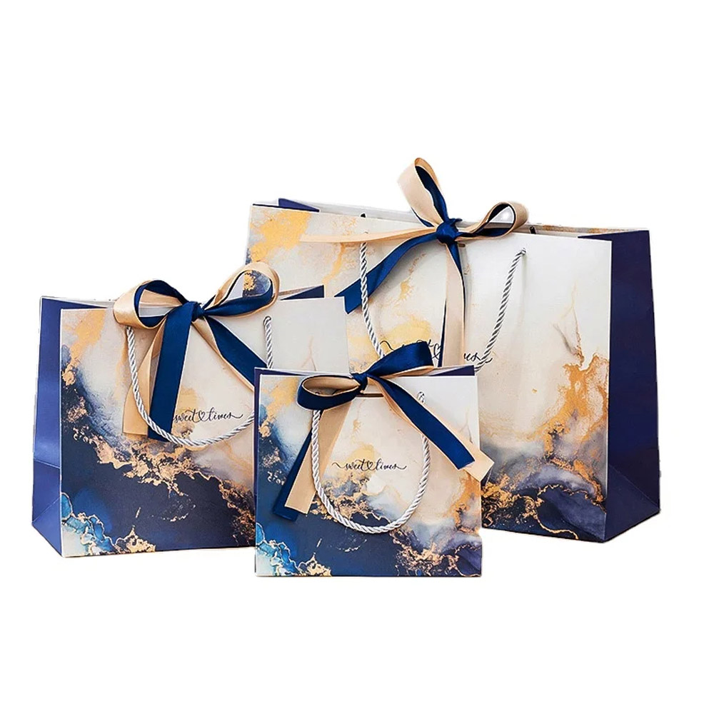Luxury Perfume Shopping Packaging Boutique Paper Gift Bags