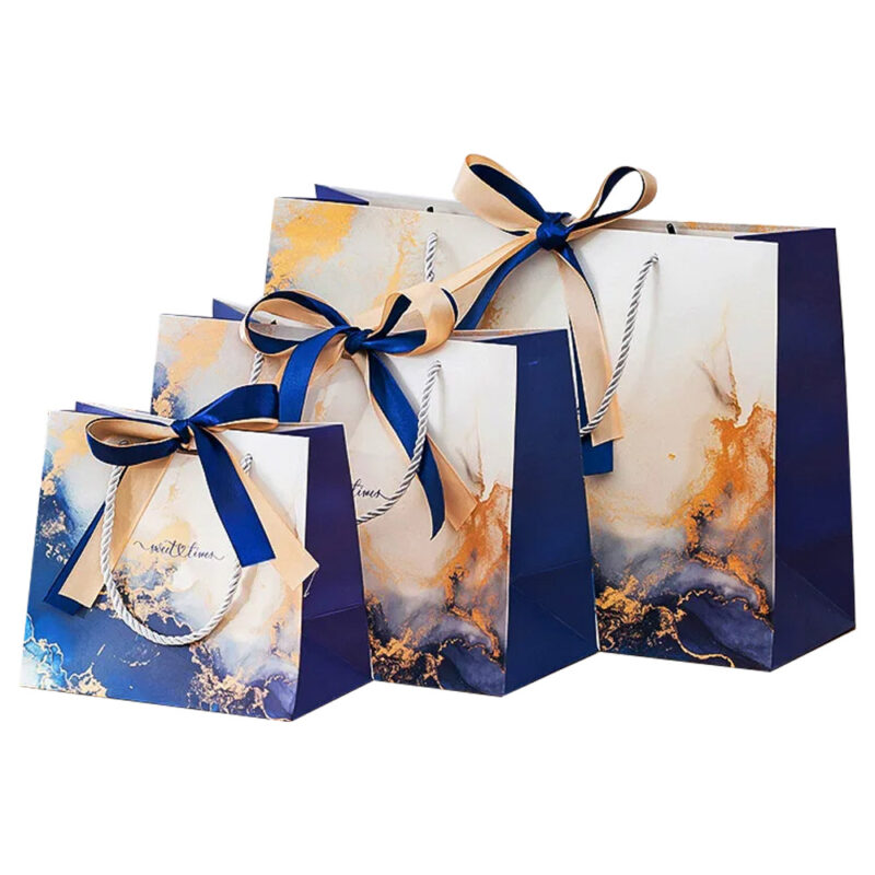 Luxury Perfume Shopping Packaging Boutique Paper Gift Bags