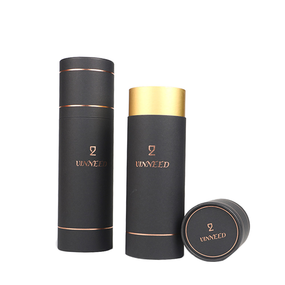 New Design Luxury Perfume Oil Cylinder Paper Tube Packaging