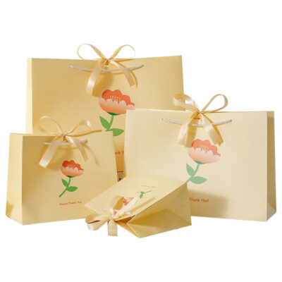 New Style Perfume Boutique Gift Shopping Paper Bags Factory