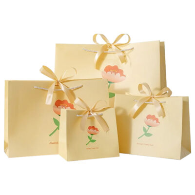 New Style Perfume Boutique Gift Shopping Paper Bags Factory