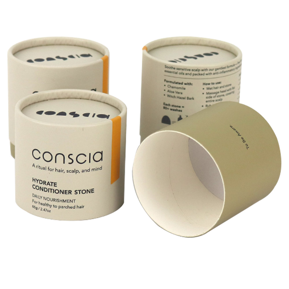 Perfume Oil Tube Cylinder Paper Tube Packaging Boxes OEM