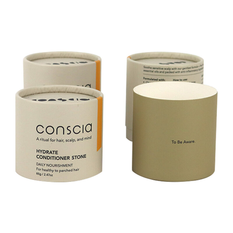 Perfume Oil Tube Cylinder Paper Tube Packaging Boxes OEM