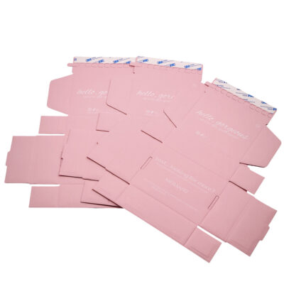 Perfume Self Seal Zipper Tear Strip Mailing Corrugated Boxes