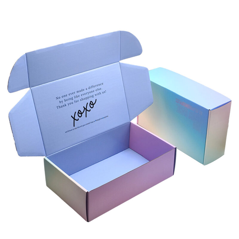 Private Label Perfume Pink Packing Mailer Boxes for Scent