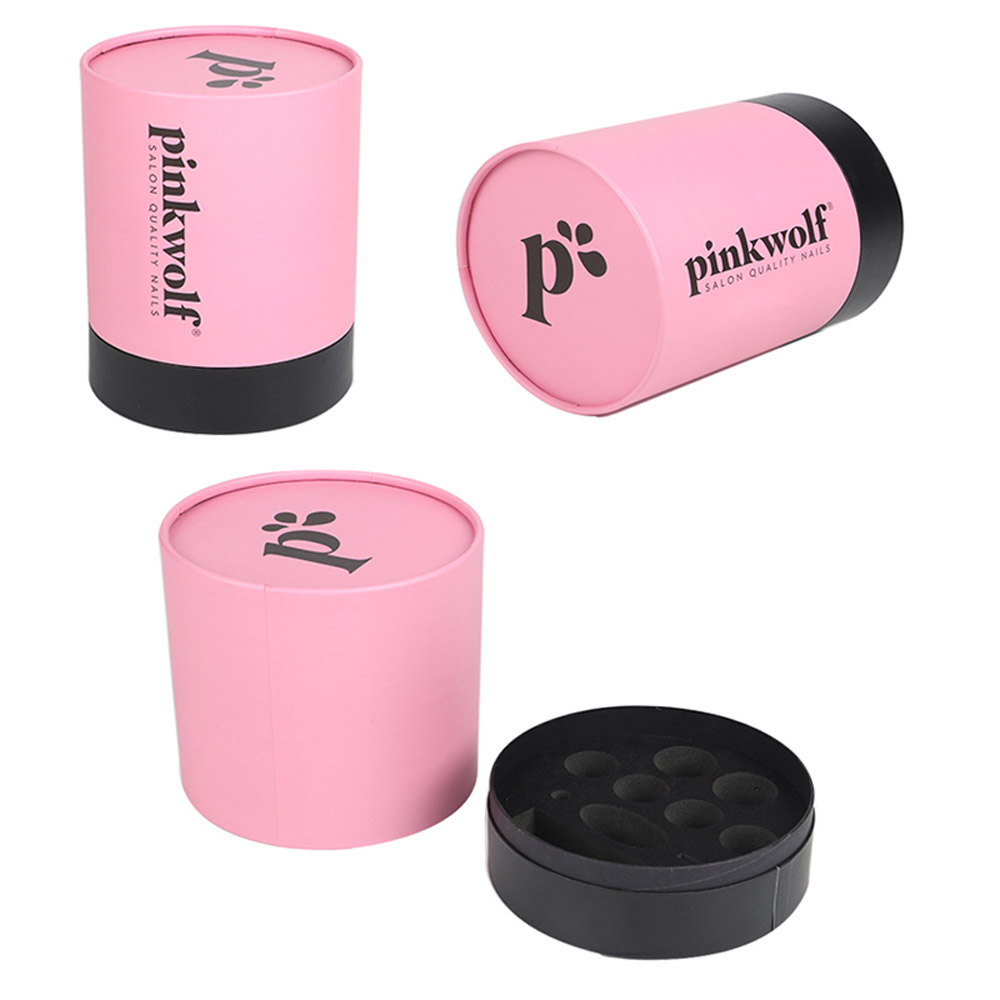 Supplier Custom Perfume Paper Cylinder Tube Packaging