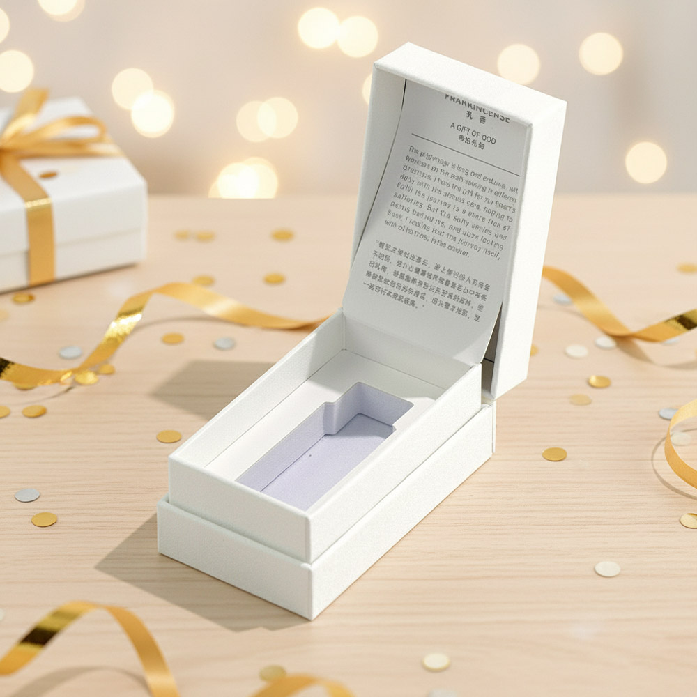 Clamshell Gift Perfume Scent Boxes