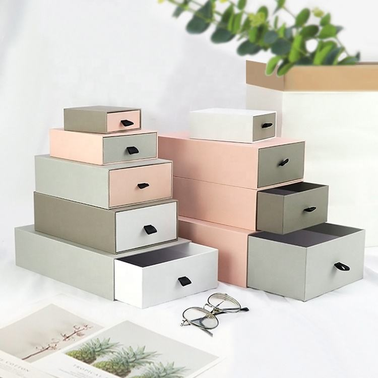 Custom Paper Drawer Perfume Boxes ISO9001 Certified