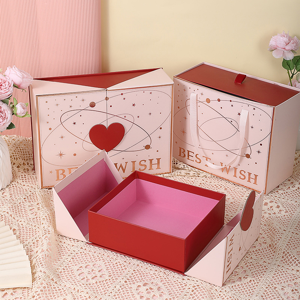 Double Side Open Gift Perfume Boxes FSC Material Supplier