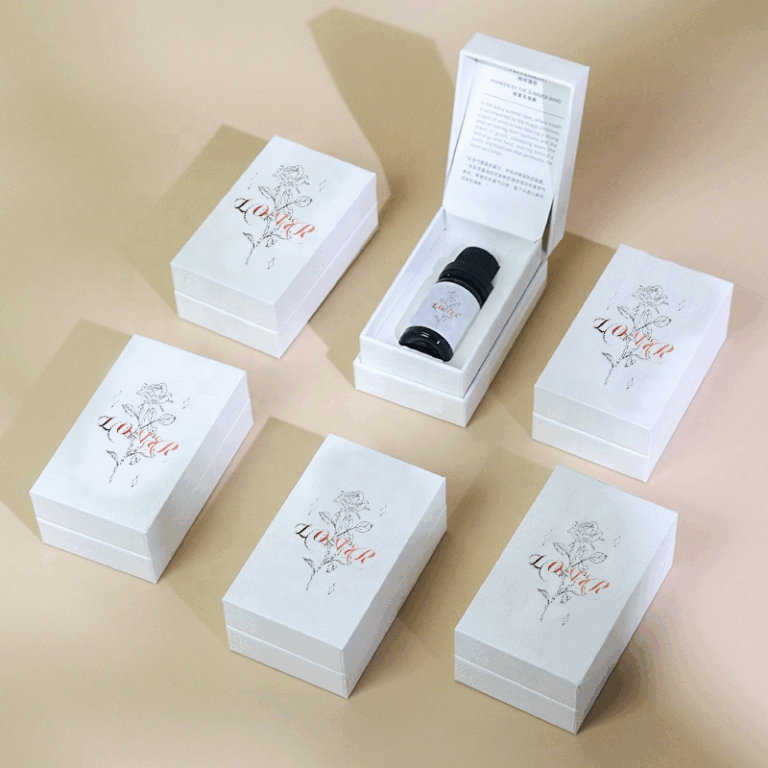 Eco-friendly Clamshell Packaging Perfume Boxes Supplier
