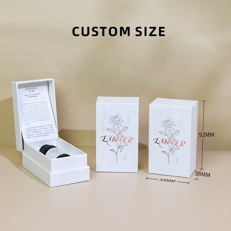 Eco-friendly Clamshell Packaging Perfume Boxes Supplier
