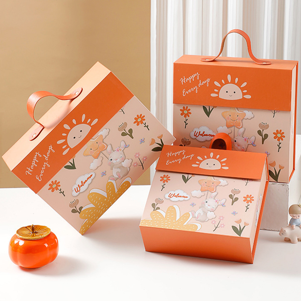 Luxury Clamshell Perfume Gift Rigid Boxes with Insert OEM