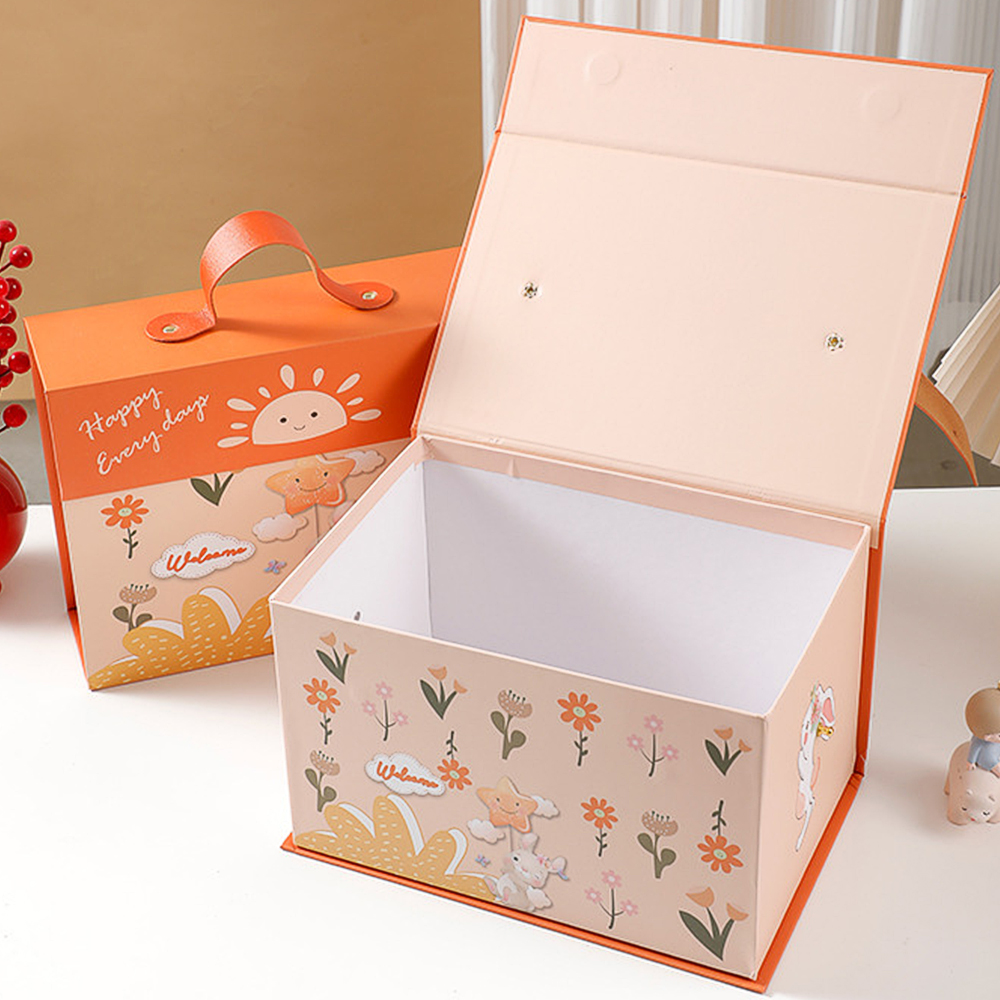 Luxury Clamshell Perfume Gift Rigid Boxes with Insert OEM