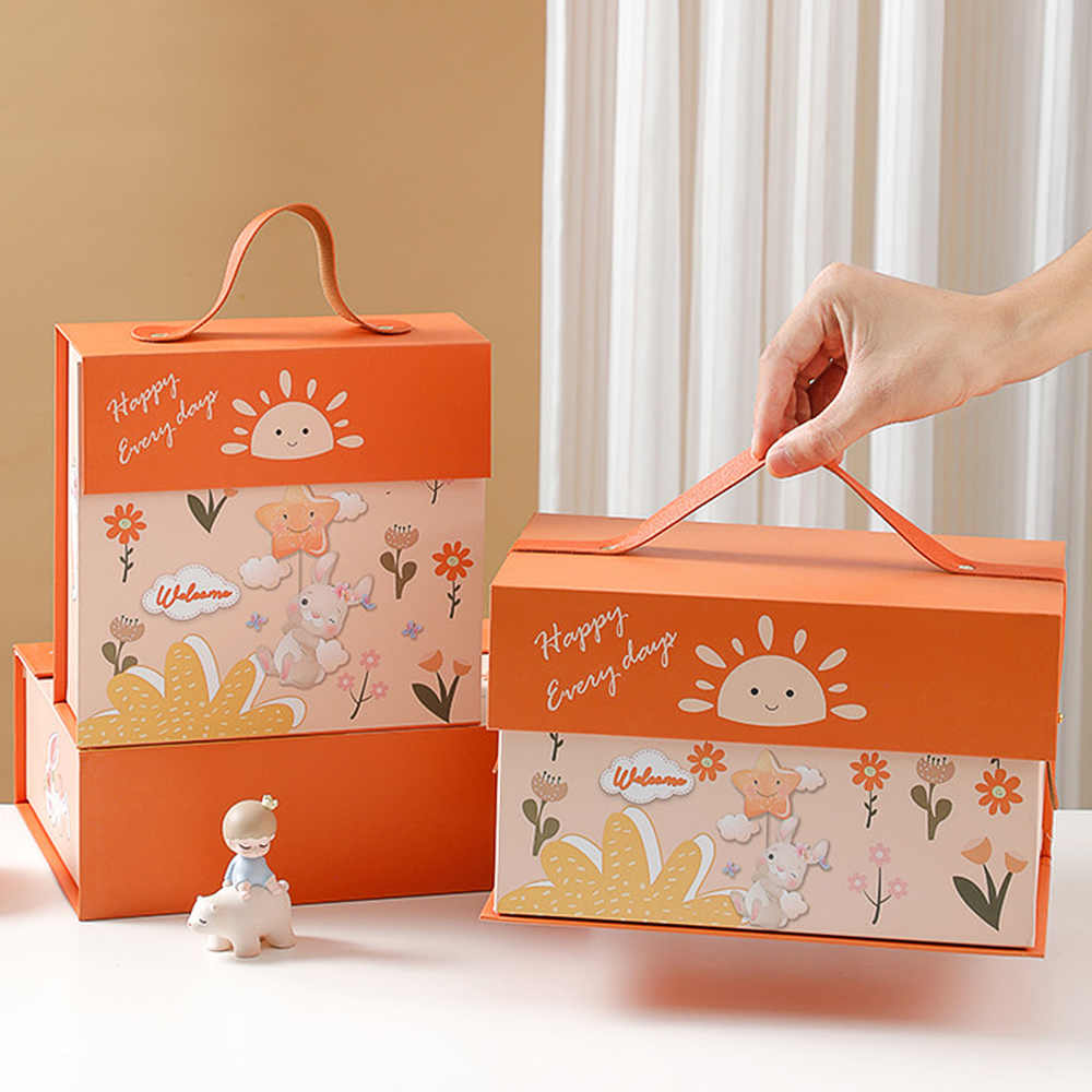 Luxury Clamshell Perfume Gift Rigid Boxes with Insert OEM